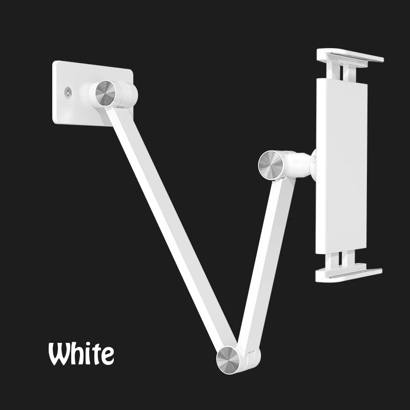 Tablet Wall ceiling Mount for Kitchen Foldable Adjustable 5-13 inch Tablet stand