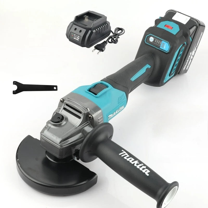 Angle Grinder, Makita, W/battery and access
