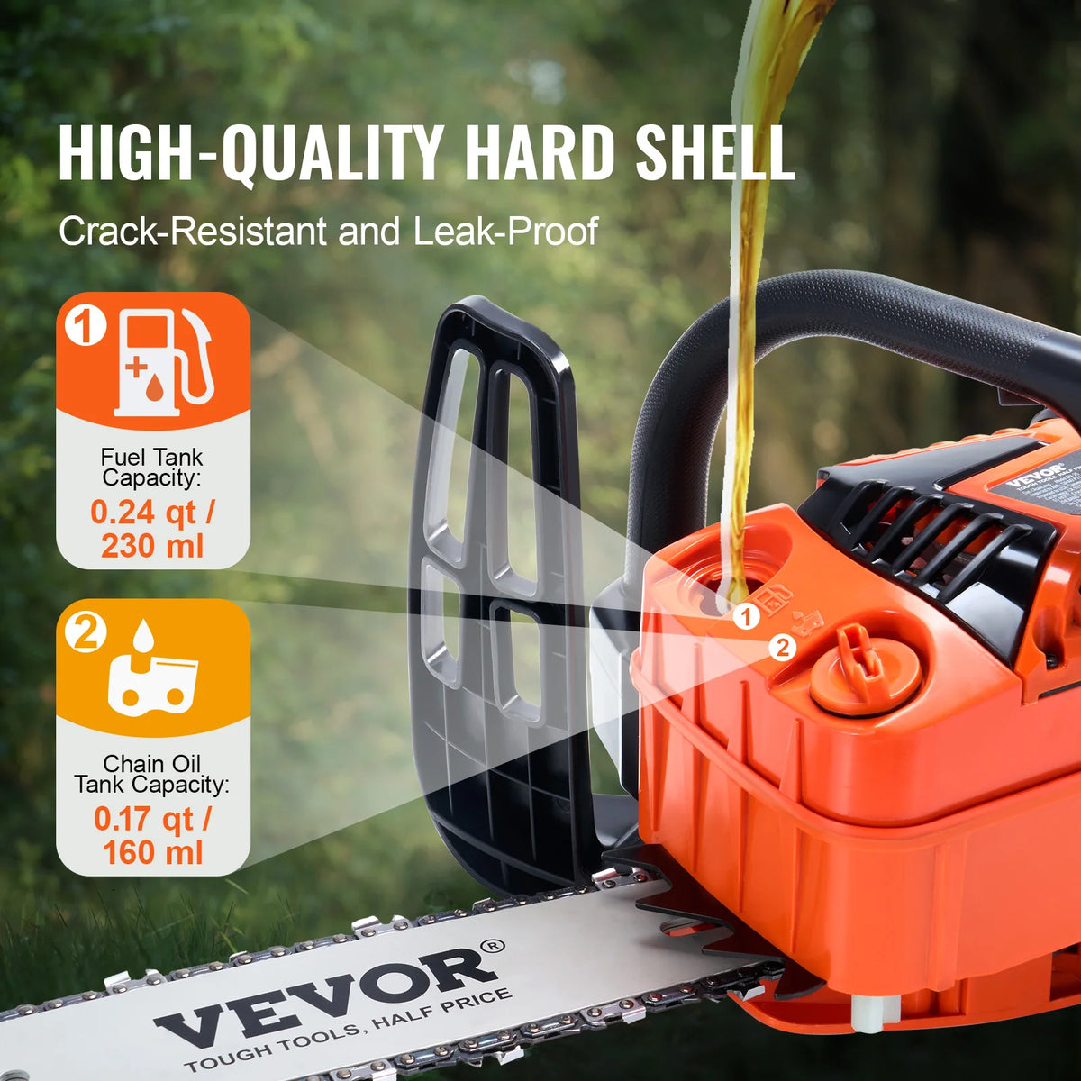 Gas Powered Liteweight Chainsaw