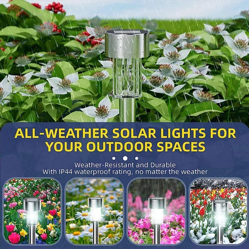 10Pack Solar Outdoor Lights