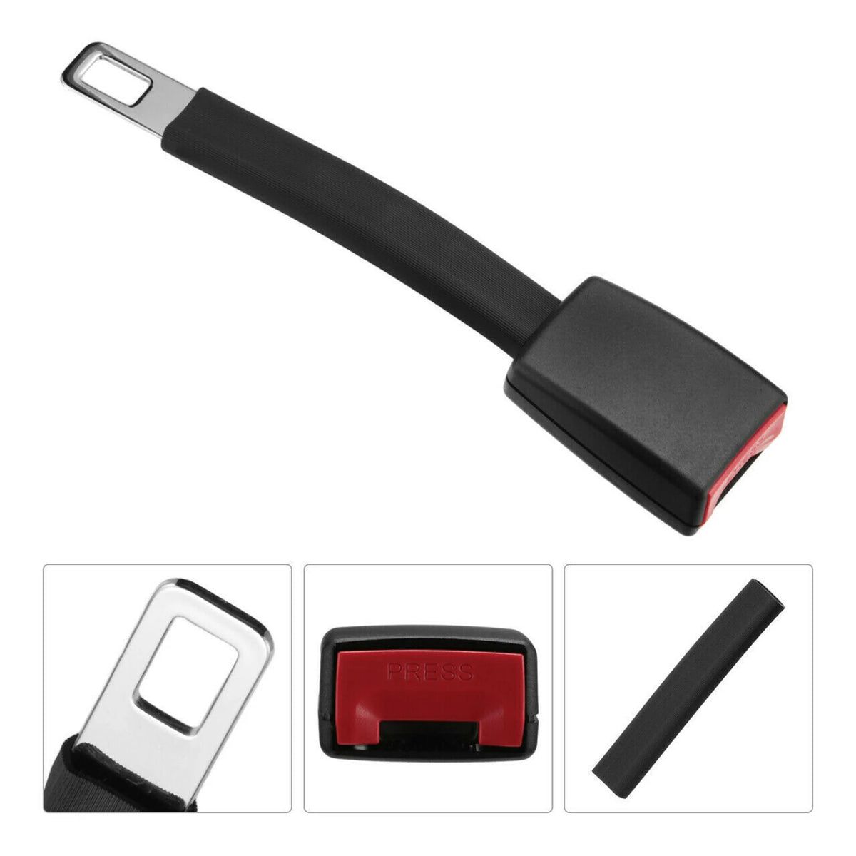 Seatbelt Lengthening Accessory Car Belt Extender Vehicle Seatbelt Lengthening Accessory for Comfortable Driving