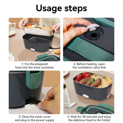 1.5L Electric Lunch Box Food Warmer