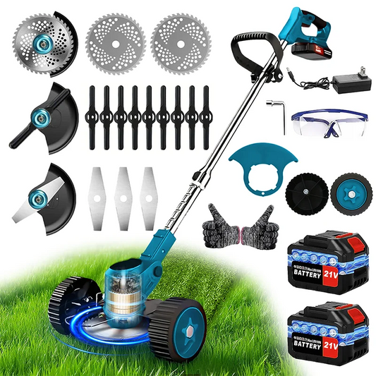 Cordless Gardening Tool W/Batteries and Accessories