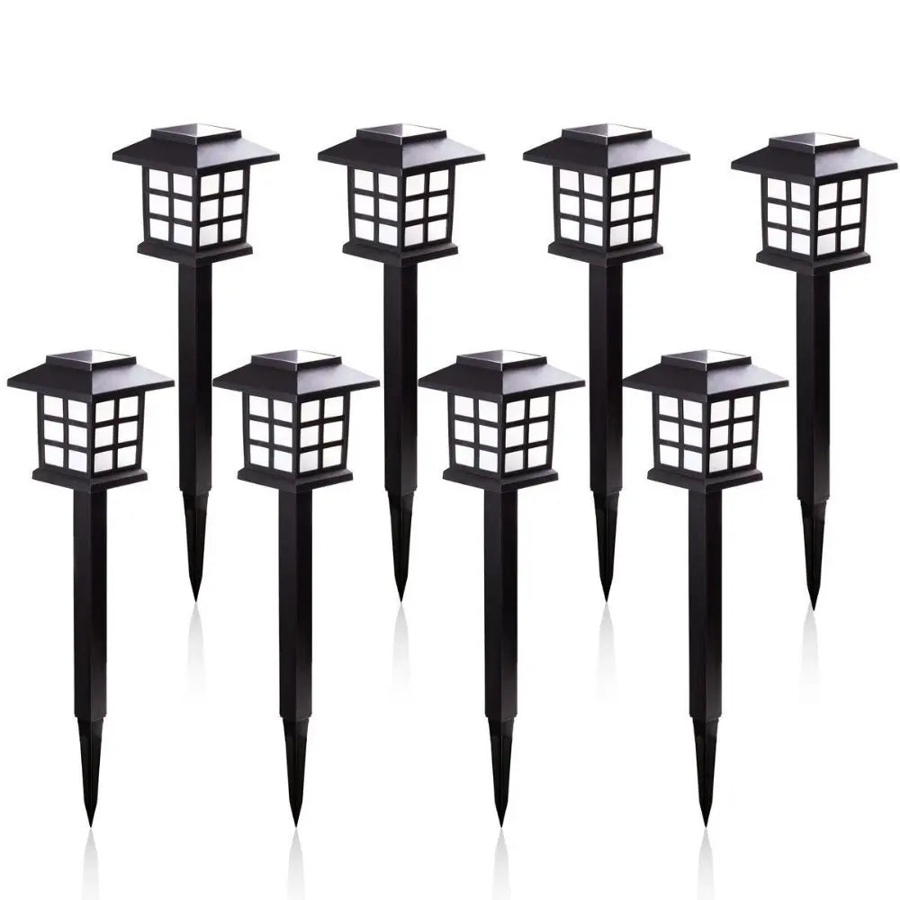 8pcs solar nitelights