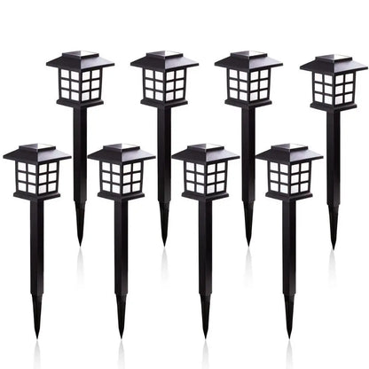 8pcs solar nitelights