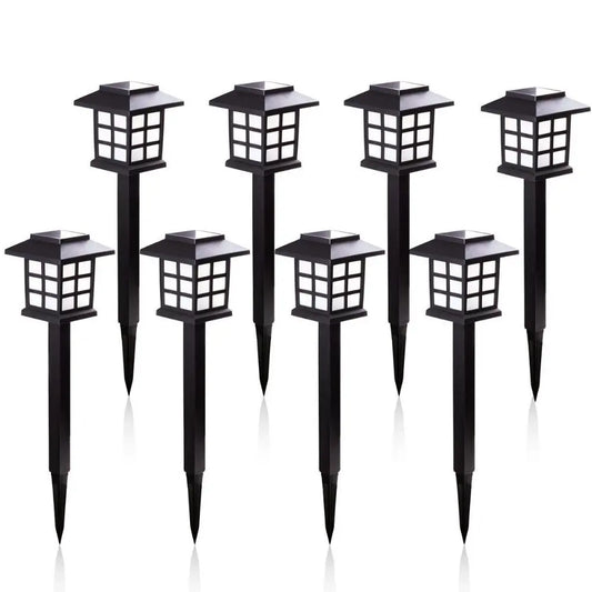 8pcs solar nitelights