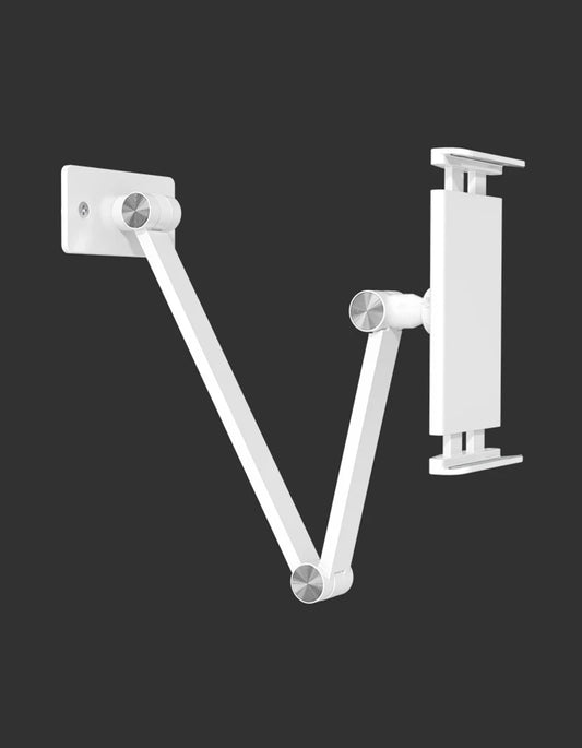 Tablet Wall ceiling Mount for Kitchen Foldable Adjustable 5-13 inch Tablet stand