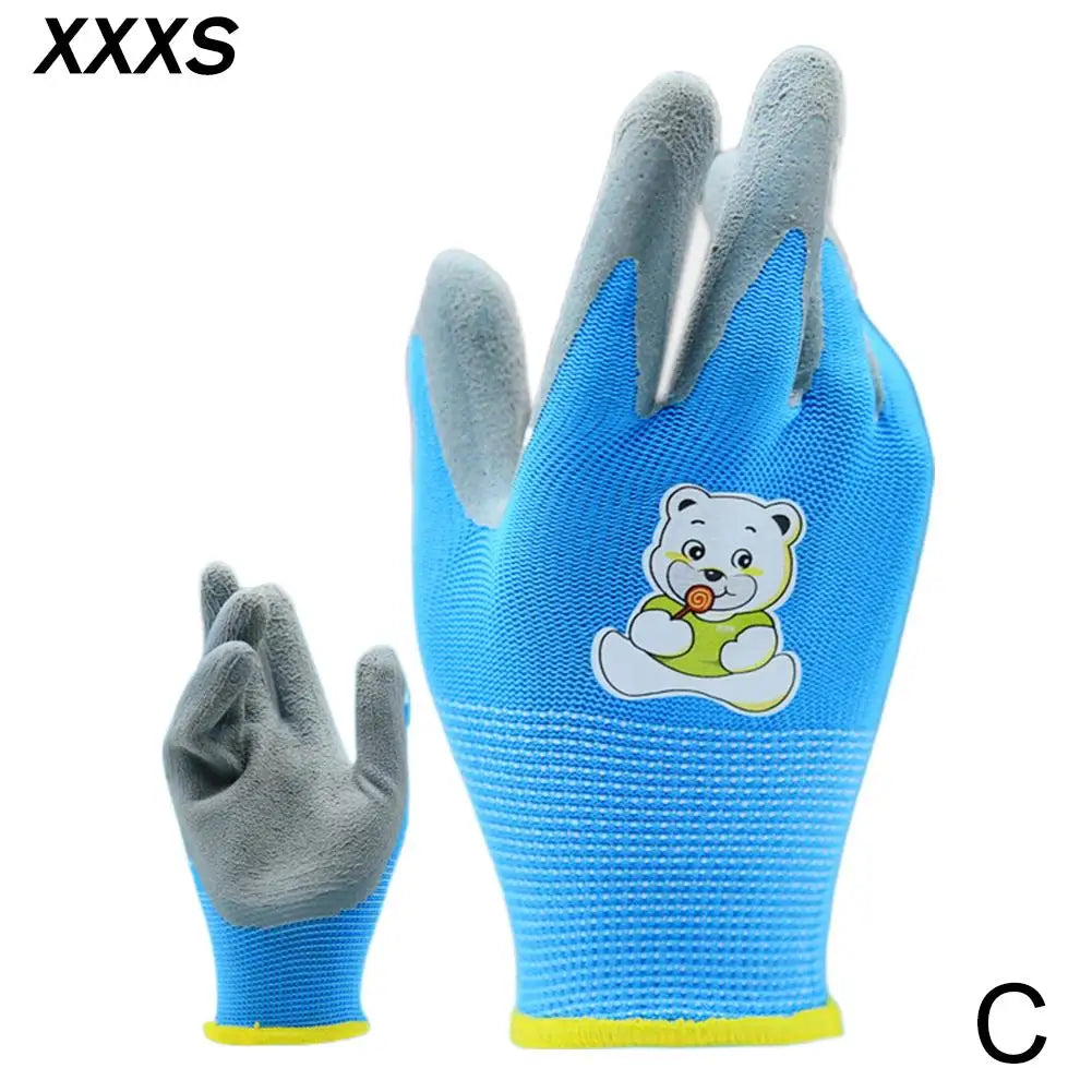 Kids Waterproof Garden Work Gloves