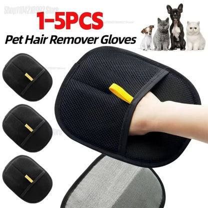 Pet Hair Cleaning And Collection Gloves