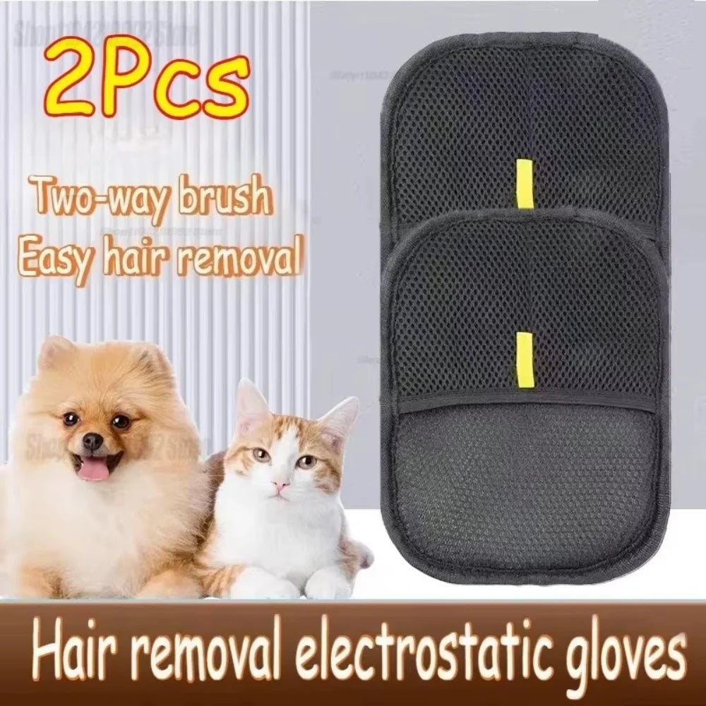 Pet Hair Cleaning And Collection Gloves
