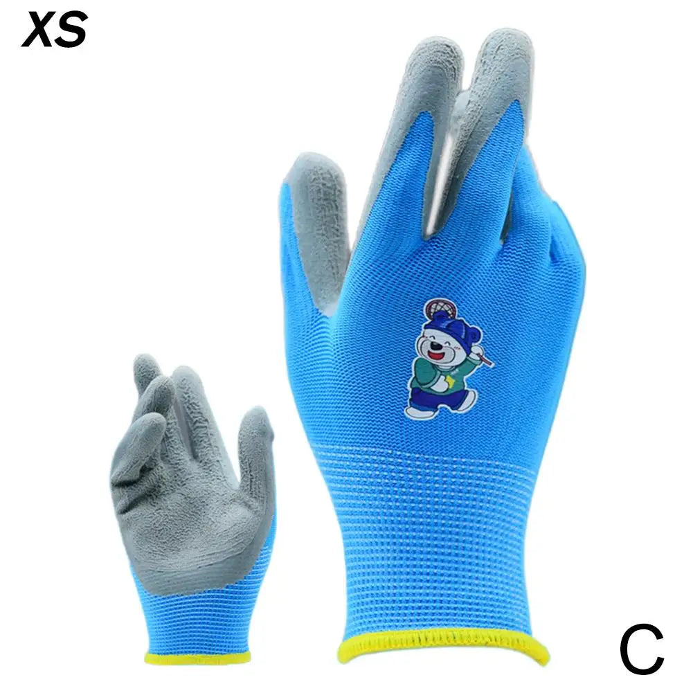 Kids Waterproof Garden Work Gloves