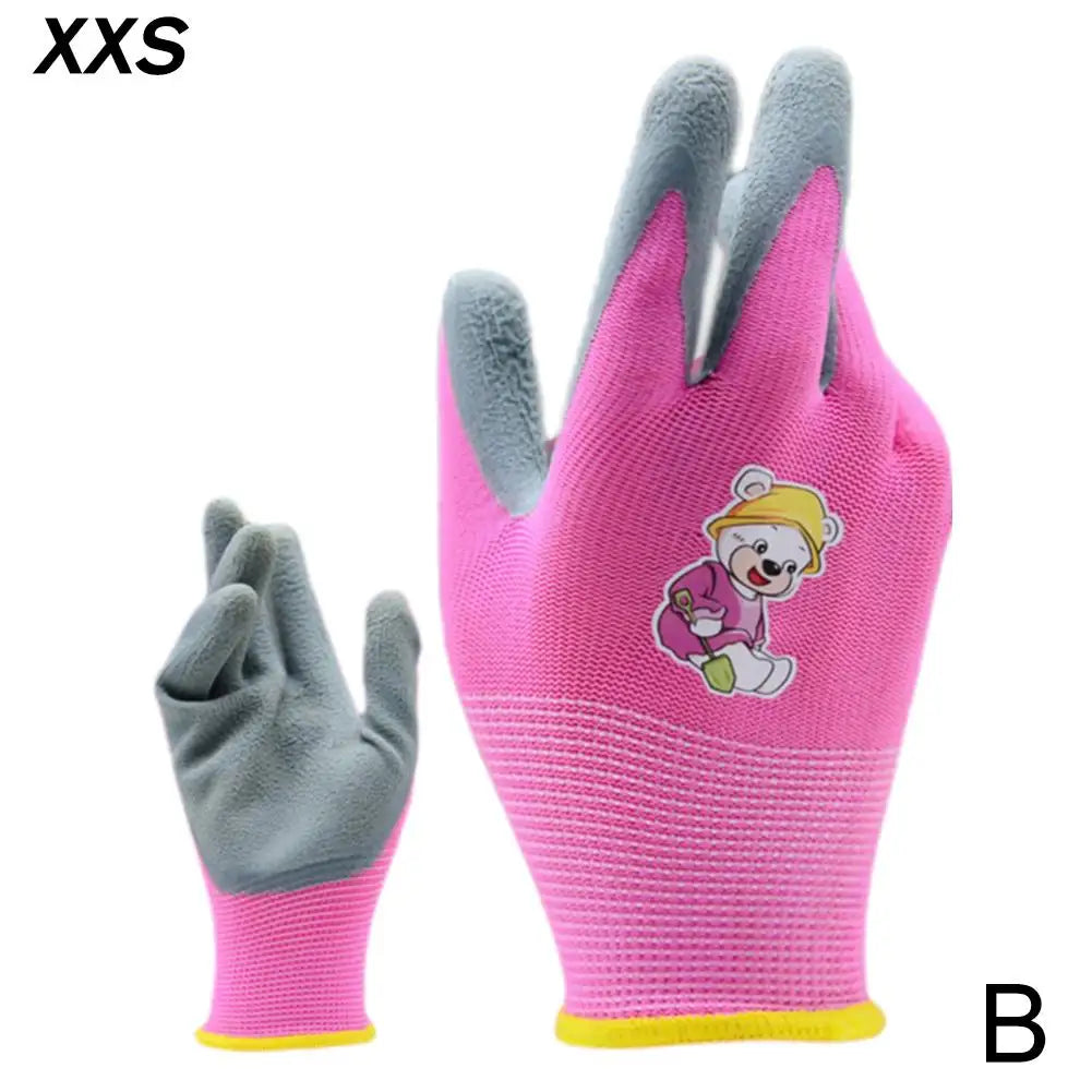 Kids Waterproof Garden Work Gloves
