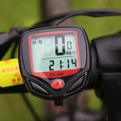 Bicycle Speedometer, Waterproof Wired Digital