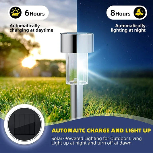 10Pack Solar Outdoor Lights