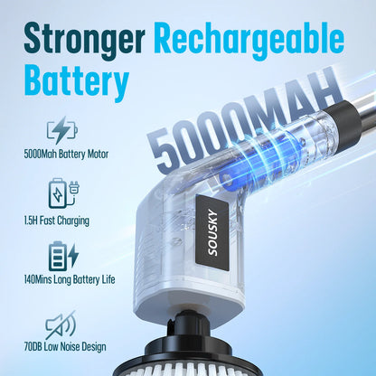 Cordless Cleaning Brush 8 in 1 Multifunctional