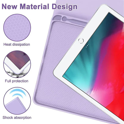 Case For iPad 10.2" 9th 8th 7th Generation, Keyboard Tablet Cover for iPad For iPad Air 10.5"(3rd Gen) Pro 10.5 inch 10.2 Inch