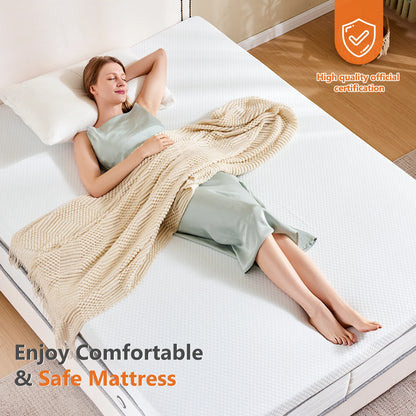 3 Inch Mattress Topper with Fabric Cover