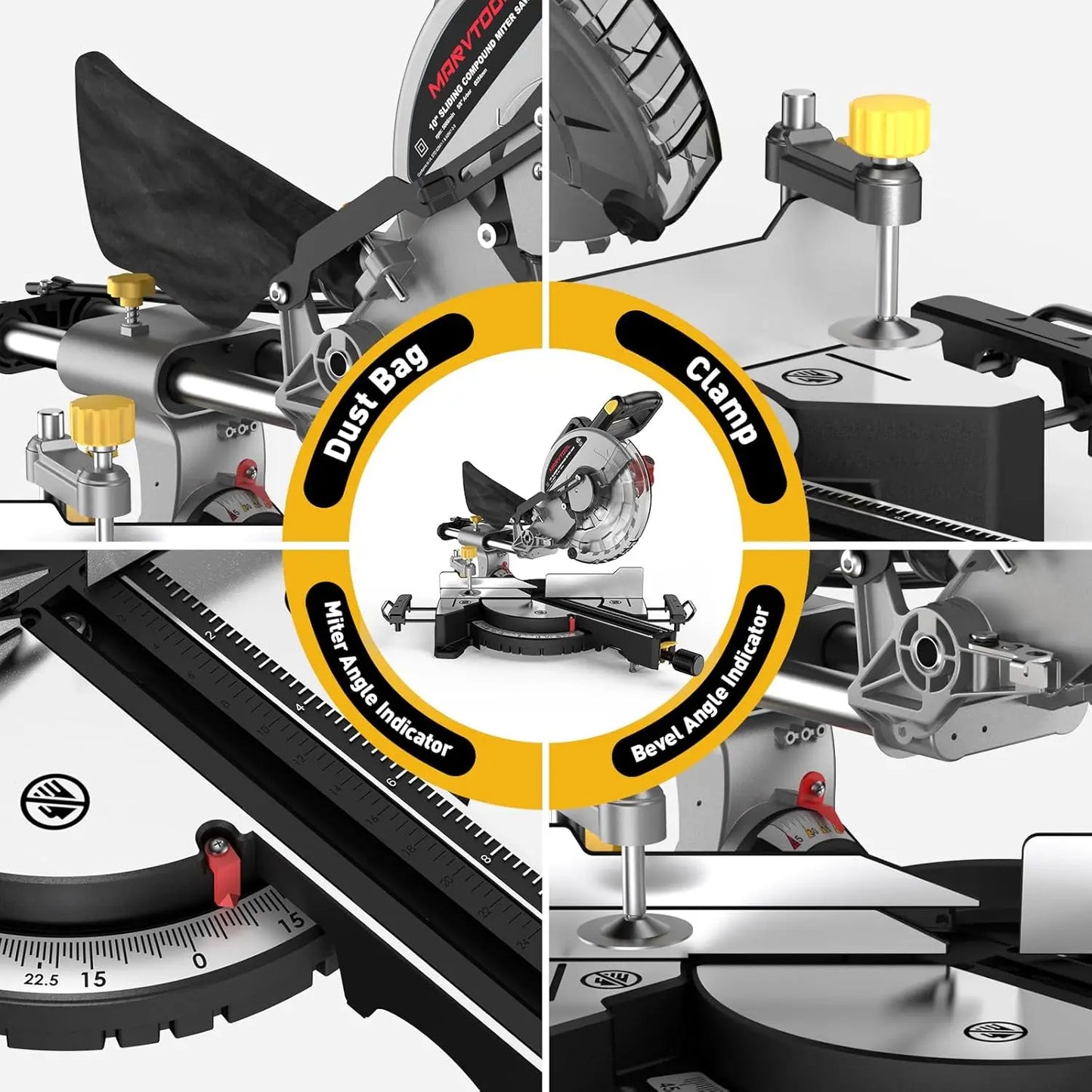 12" sliding compound chop saw