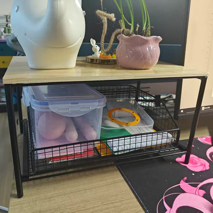 Kitchen Countertop Organizer – Multi-Use Shelf for Microwave