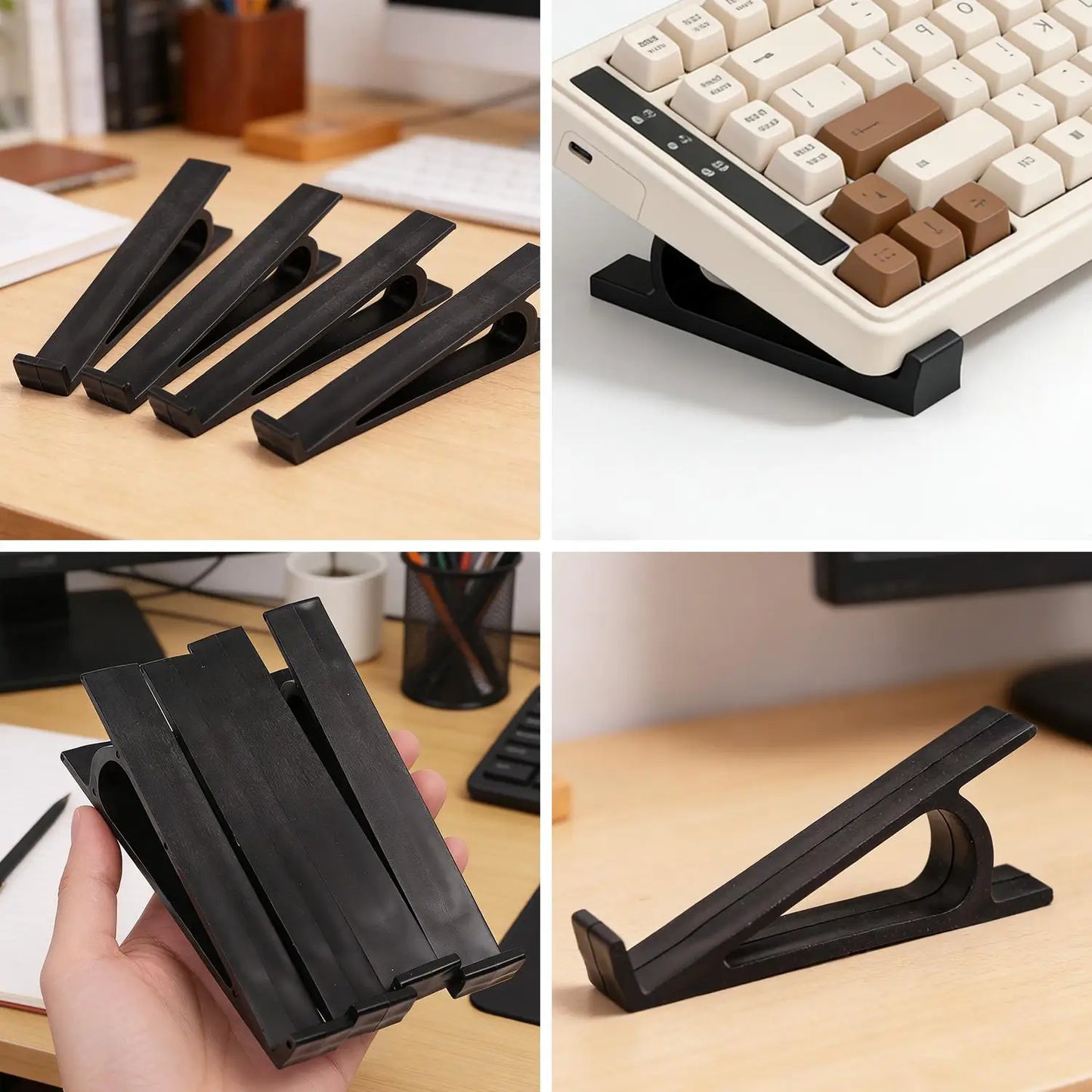4PCS Desktop Keyboard Stands