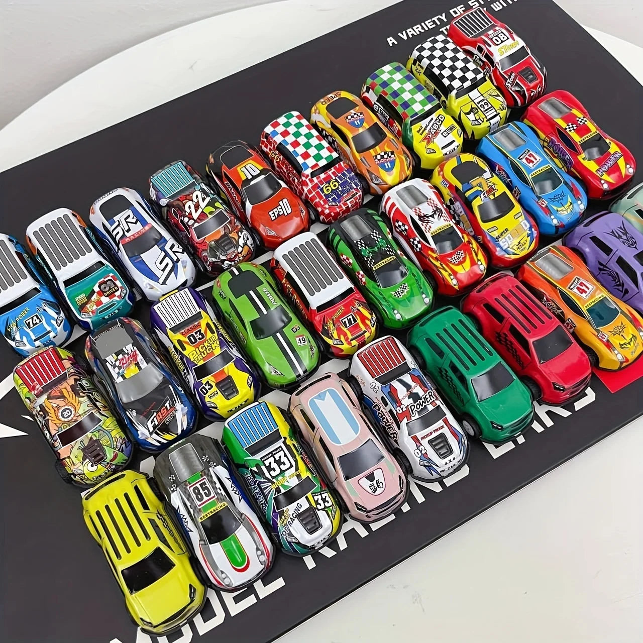 50PCS 3 inch Cars Toys Set