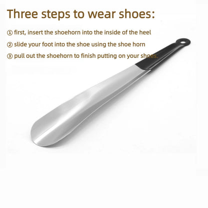 Simple Stainless Steel Shoe Horn