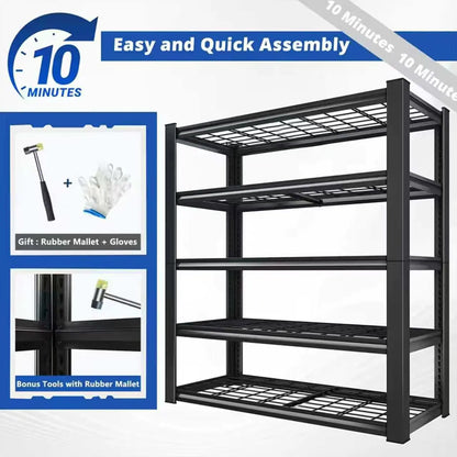 72" Commercial Grade Adjustable Shelving