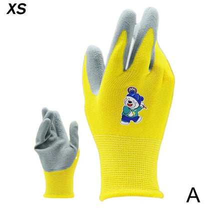 Kids Waterproof Garden Work Gloves