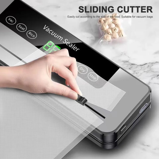 Electric Vacuum Sealer Built-in Cutter