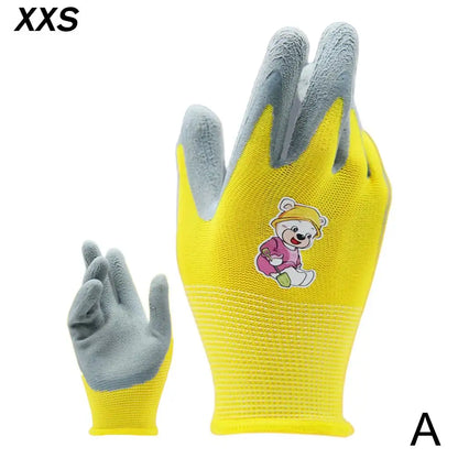Kids Waterproof Garden Work Gloves