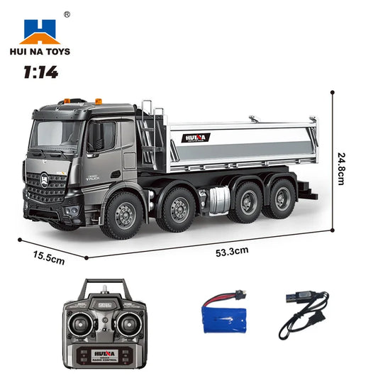 Remote Control Alloy Toy Dump Truck