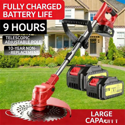 Heavy Duty Brush Saw W/Batteries