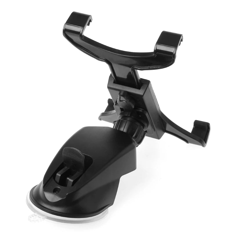 R53C Mini Tablet Holder Adjustable Car Dashboard Suction Cup Bracket 360° Swivel Stand Tablet Pad Holder For 7in - 11in