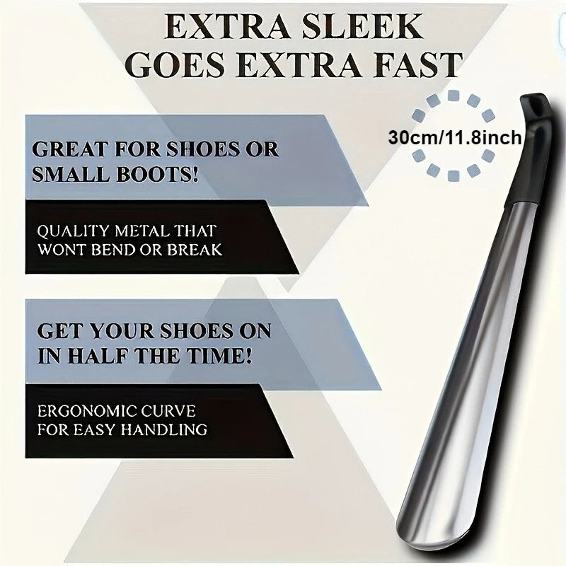Simple Stainless Steel Shoe Horn