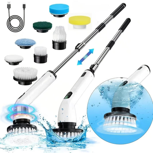 9-in-1 USB Rechargeable Electric Cleaning Brush