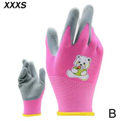 Kids Waterproof Garden Work Gloves