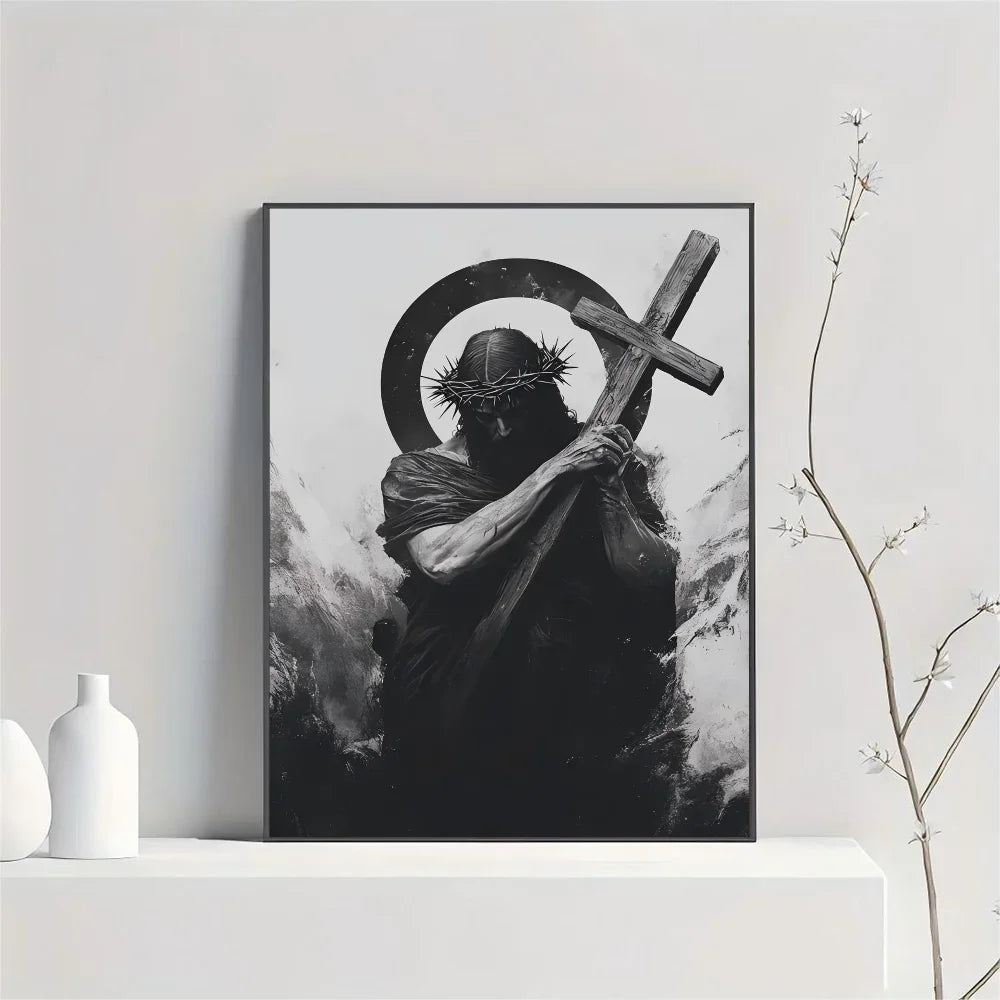 Canvas Poster of Jesus Son of God