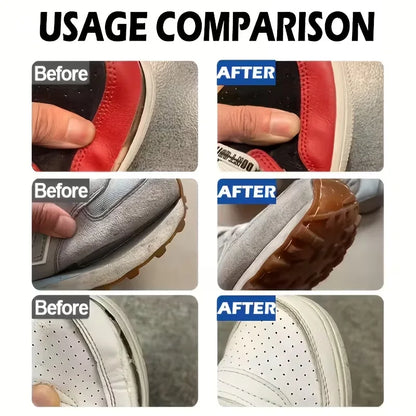 Super Shoe Glue, Professional Grade Repair Adhesive for Sneakers, Boots, Heels & Soles, Waterproof & Flexible Cyanoacrylate Glue