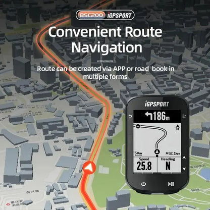 Bicycle computer GPS