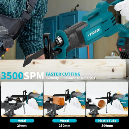 21V Cordless Sawsall W/2 Batteries and accessories
