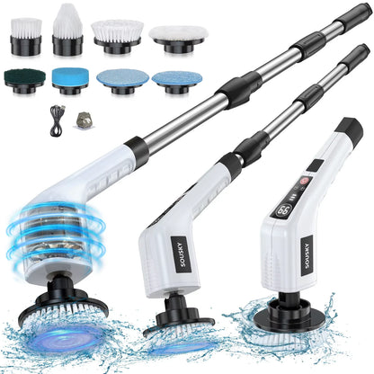 Cordless Cleaning Brush 8 in 1 Multifunctional