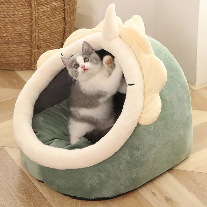 Pet Tent Cave Bed for Cats Small Dogs