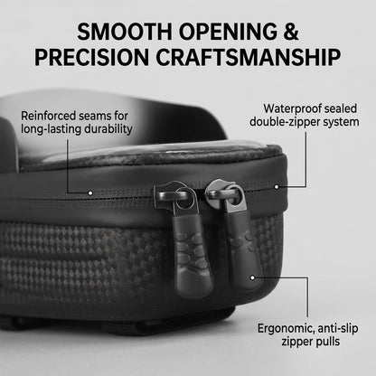 Touchscreen Bike Top Tube Bag