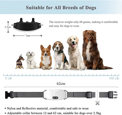 Anti bark dog collar Electric shock Vibration sound