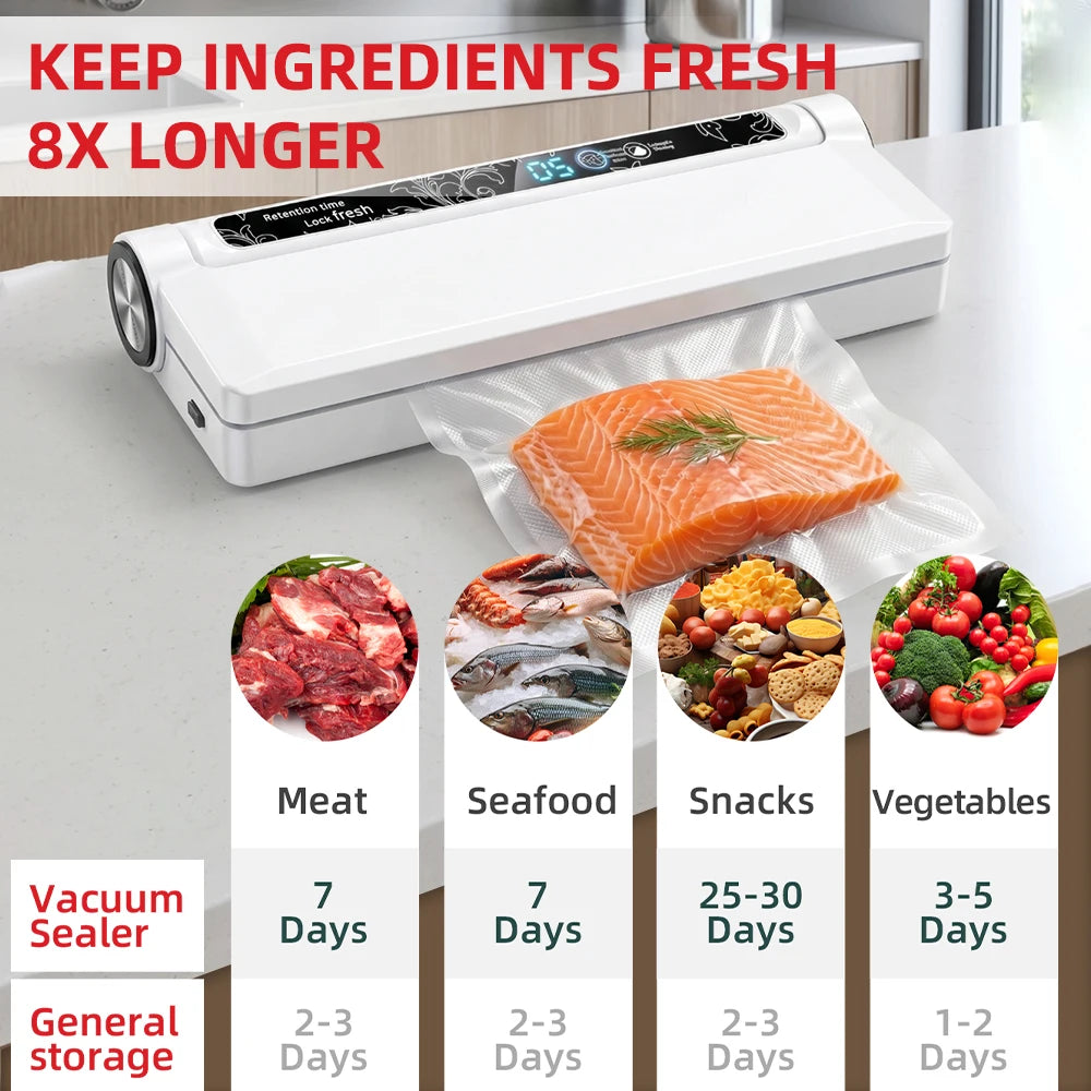 120W High Power Vacuum Sealer