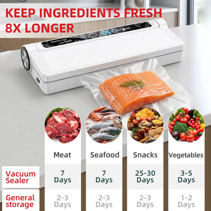 120W High Power Vacuum Sealer