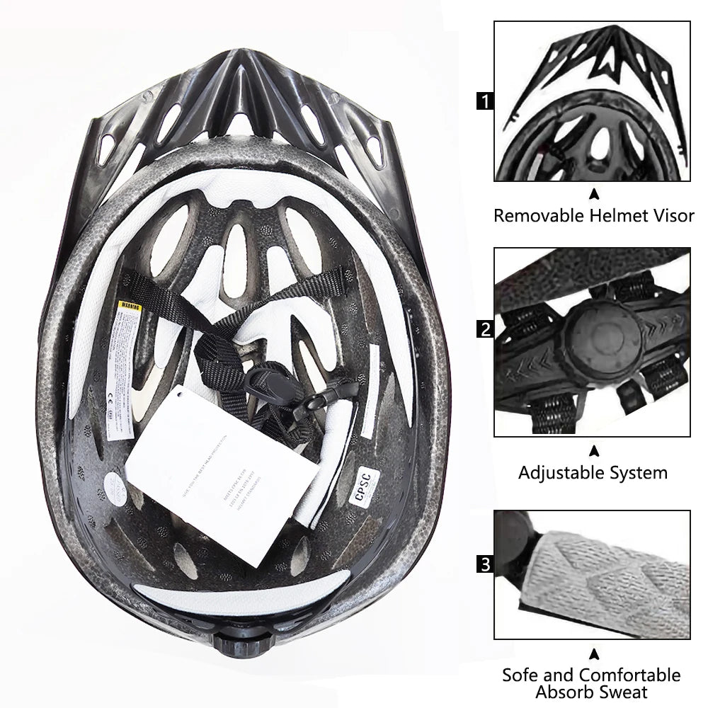 Bicycle Helmet Comfort Lining Lightweight