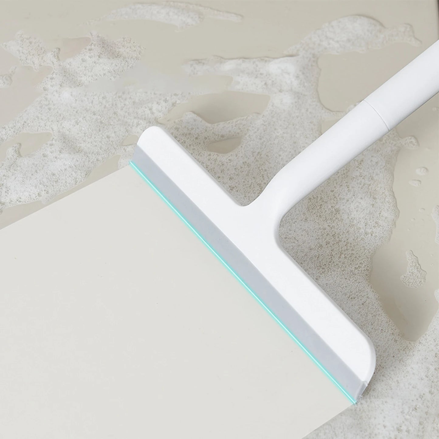 Silicone Squeegee with Plastic Handle Dual Blade