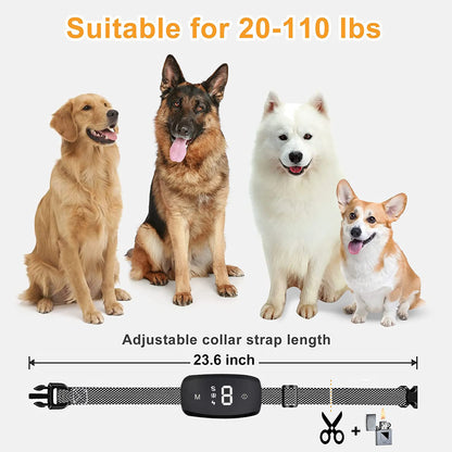 Dog Bark Collar for Large Medium Small Dogs