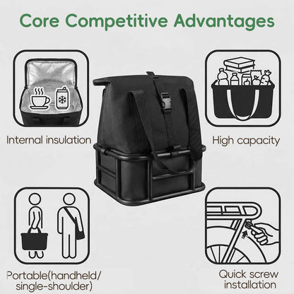 Rear Bike Basket Bicycle Cargo Rack